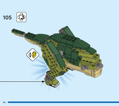 LEGO 31151 instructions page 54 – build guide