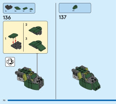 LEGO 31151 instructions page 70 – build guide
