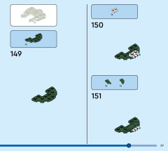 LEGO 31151 instructions page 77 – build guide