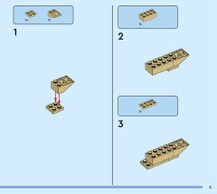 LEGO 31151 instructions page 3 – build guide