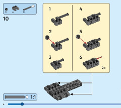 LEGO 31151 instructions page 6 – build guide