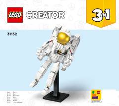 LEGO 31152 instructions page 1 – build guide
