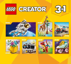 LEGO 31152 instructions page 123 – build guide