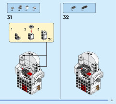 LEGO 31152 instructions page 21 – build guide