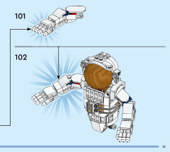 LEGO 31152 instructions page 51 – build guide