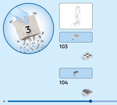LEGO 31152 instructions page 52 – build guide