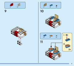 LEGO 31152 instructions page 9 – build guide