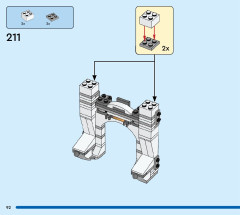 LEGO 31152 instructions page 92 – build guide