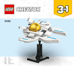 LEGO 31152 instructions page 1 – build guide
