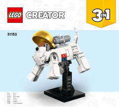LEGO 31152 instructions page 1 – build guide