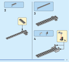 LEGO 31152 instructions page 3 – build guide