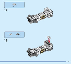LEGO 31152 instructions page 9 – build guide