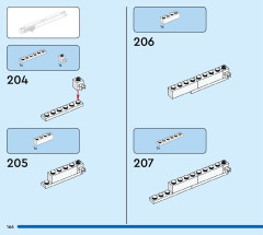 LEGO 31153 instructions page 166 – build guide