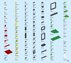 LEGO 31153 instructions page 233 – build guide