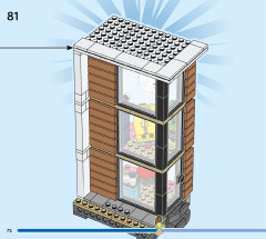 LEGO 31153 instructions page 72 – build guide