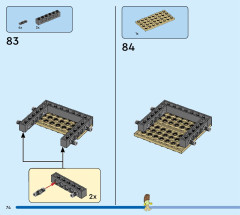 LEGO 31153 instructions page 74 – build guide