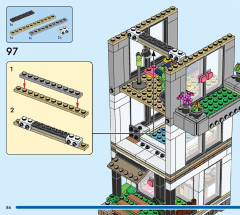 LEGO 31153 instructions page 86 – build guide