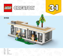 LEGO 31153 instructions page 1 – build guide
