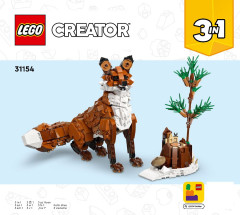 LEGO 31154 instructions page 1 – build guide