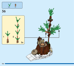 LEGO 31154 instructions page 106 – build guide
