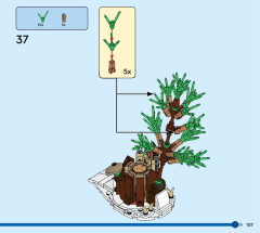 LEGO 31154 instructions page 107 – build guide