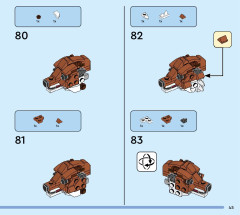 LEGO 31154 instructions page 45 – build guide
