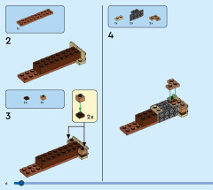 LEGO 31154 instructions page 6 – build guide