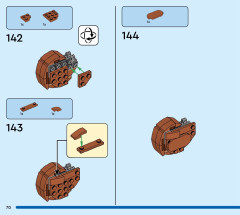 LEGO 31154 instructions page 70 – build guide