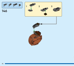 LEGO 31154 instructions page 72 – build guide
