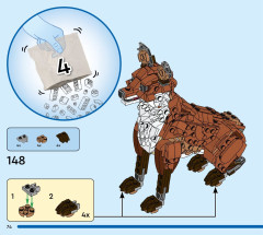 LEGO 31154 instructions page 74 – build guide