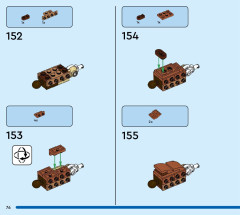 LEGO 31154 instructions page 76 – build guide