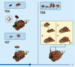 LEGO 31154 instructions page 77 – build guide