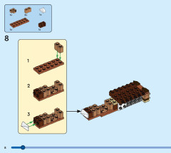 LEGO 31154 instructions page 8 – build guide