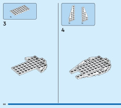 LEGO 31154 instructions page 88 – build guide