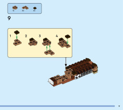 LEGO 31154 instructions page 9 – build guide