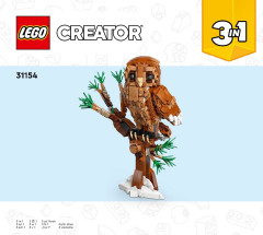 LEGO 31154 instructions page 1 – build guide