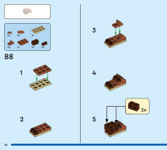 LEGO 31154 instructions page 34 – build guide