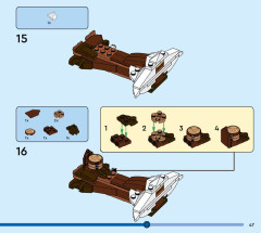 LEGO 31154 instructions page 47 – build guide