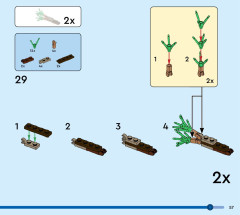 LEGO 31154 instructions page 57 – build guide