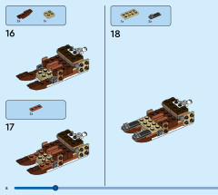 LEGO 31154 instructions page 8 – build guide