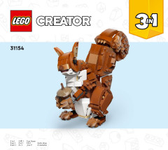 LEGO 31154 instructions page 1 – build guide
