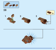 LEGO 31154 instructions page 13 – build guide