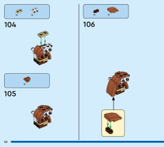 LEGO 31154 instructions page 52 – build guide