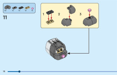 LEGO 31155 instructions page 10 – build guide