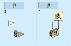 LEGO 31155 instructions page 43 – build guide