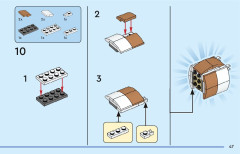 LEGO 31155 instructions page 47 – build guide