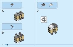 LEGO 31155 instructions page 6 – build guide