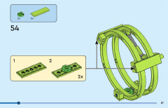 LEGO 31155 instructions page 61 – build guide