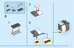 LEGO 31155 instructions page 7 – build guide