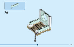 LEGO 31155 instructions page 85 – build guide